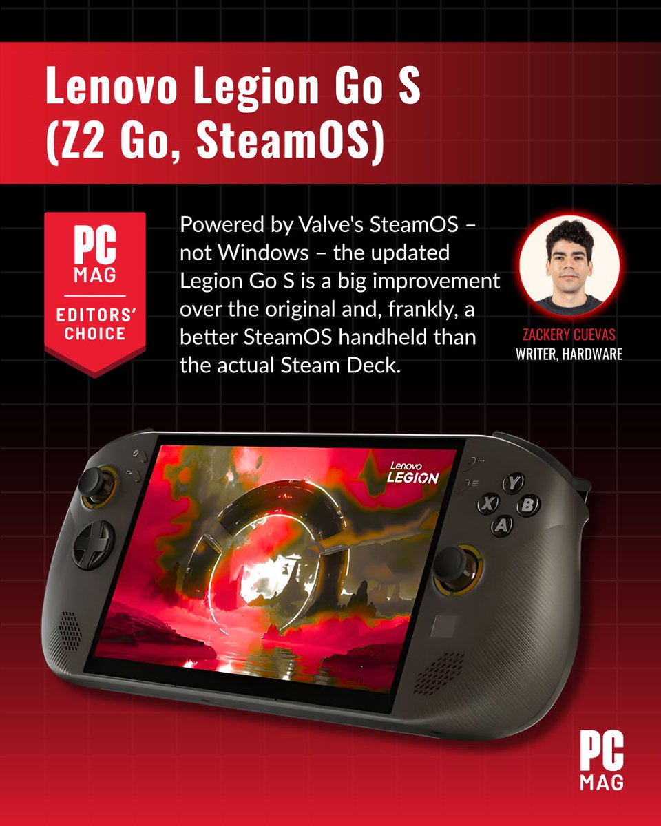 PCMag's tweet image. What do you buy the PC gamer who has everything? Something to up their game. 🎮️🔥

From controllers for Madden to a new mouse for Final Fantasy Tactics, we have the ultimate #GamingGear Editors’ Picks. 

See the full list. 👉 bit.ly/4pbGhwe 

#PCGaming #TechPicks