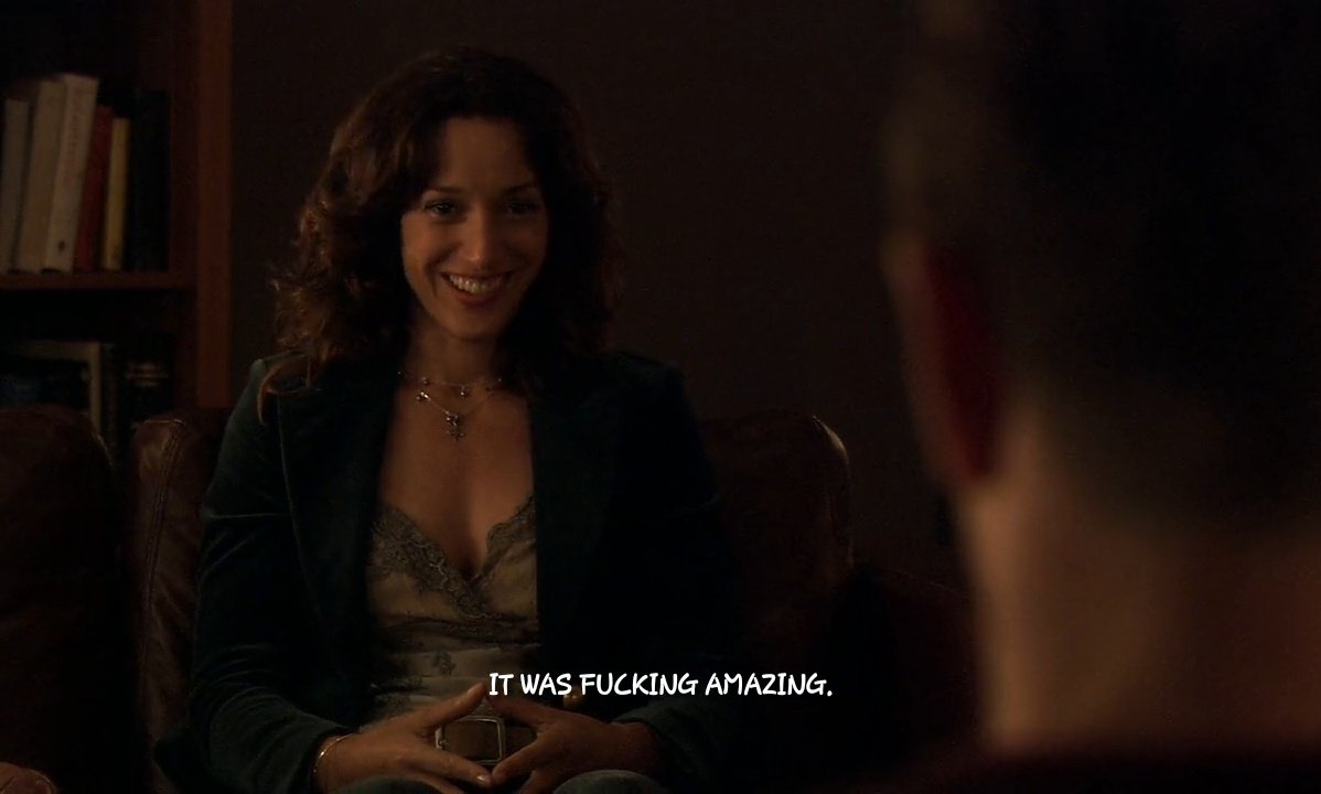 yomamasgayy's tweet image. Apparently according to Bette Porter, sex with your ex partner feels fucking amazing.