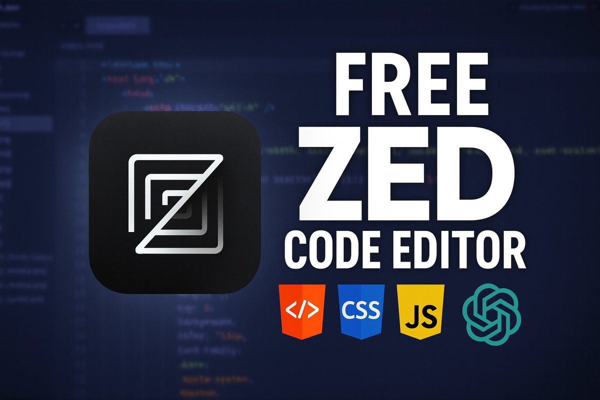 Hommeyosh1's tweet image. 🚀 New video just dropped!

I dive into Zed Editor + ChatGPT to show how to code smarter, faster, and cleaner.
If you&apos;re into game dev, web dev, or AI-powered tools, you&apos;ll love this.
▶️ youtu.be/SR6WXolcdNs
#Zed #CodeEditor #GameDev #ChatGPT #AItools #TheHommeyosh