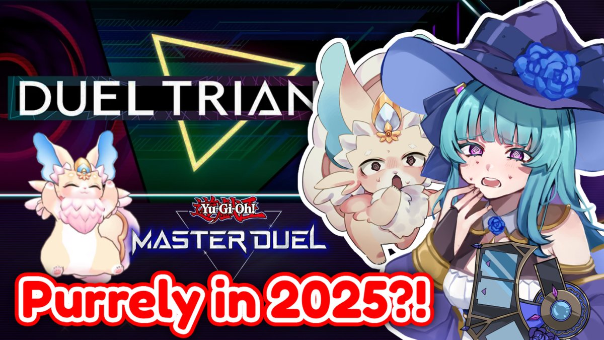 Playing YGO again after bc they unbanned Purrely and I have to support that kind of behavior for my aibou.