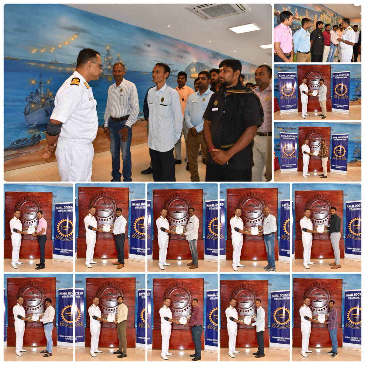 Naval Dockyard Visakhapatnam tweet media
