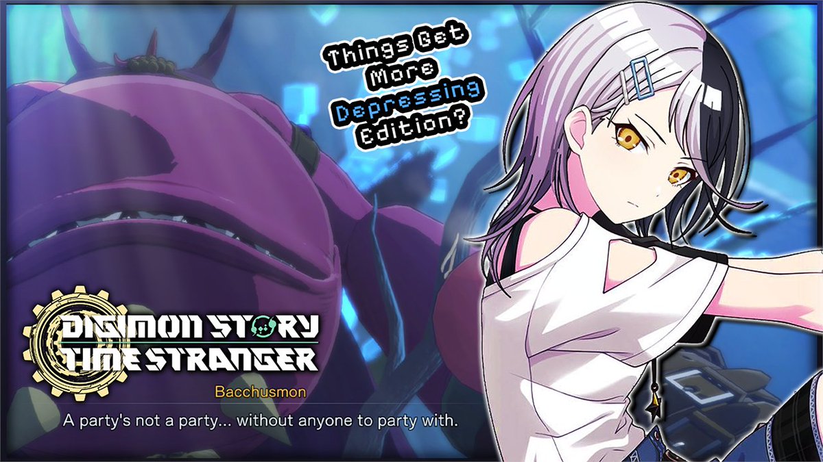 shiorinovella's tweet image. What are you looking at, Digimon Story: Time Stranger stranger?

November 19 @ 3PM CST |  November 20 @  6AM JST

▶️youtube.com/live/-eUP_SxH2…

👁‍🗨#ShiorinOnAir
🎨@holoskies_