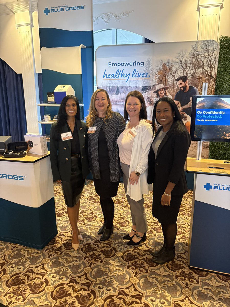 Our group benefits team was honoured to be invited to the <a href="/SKBlueCross/">Saskatchewan Blue Cross</a> advisors event today <a href="/sheratonhotels/">Sheraton</a> in Saskatoon!