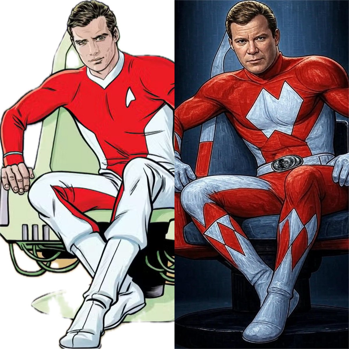 🧐😳Something you cannot unsee…😝👇🏻 BTW <a href="/PowerRangers/">POWER⚡️RANGERS</a> I had no input into the design.🤯