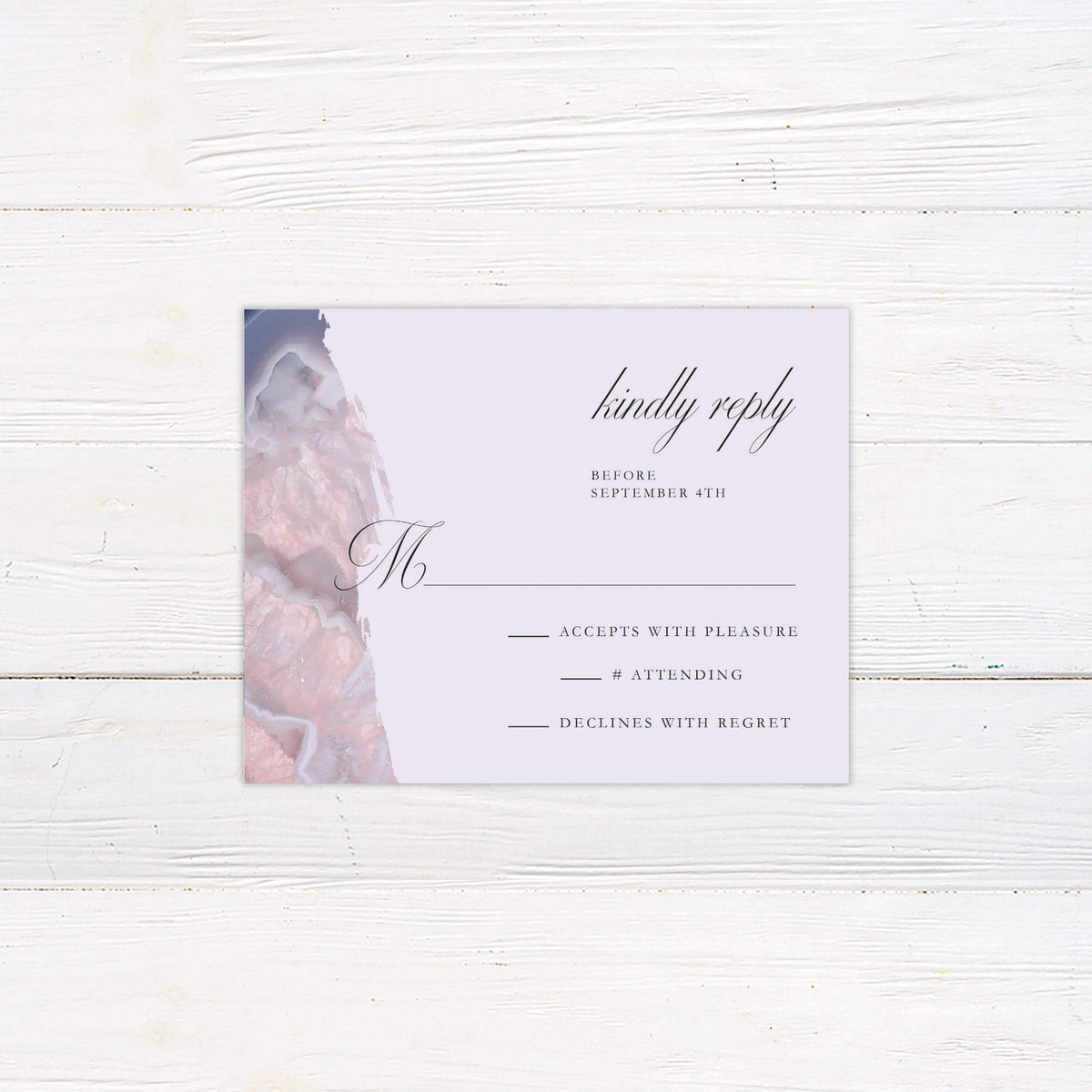 Go_Print_Plus's tweet image. Make your special day unforgettable with our Lavender Geode Wedding Invitation, inspired by elegant agate. Just $1.16 each for personalized perfection. Order now! #WeddingInvitations #BridalStyle

Shop Now goprintplus.com/products/laven…