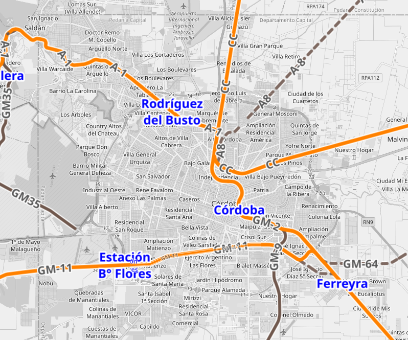 un montón de provincias podrían seguir el ejemplo de Mendoza con crear sus pequeñas redes metropolitanas de trenes