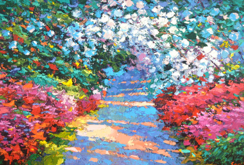 dmitryspiros's tweet image. A glowing walkway surrounded by flowers and soft, vibrant light. A scene straight from a dream. 40% OFF — Limited Edition, today only! Grab it in our shop:
dmitryspirosart.com/es/products/ga…