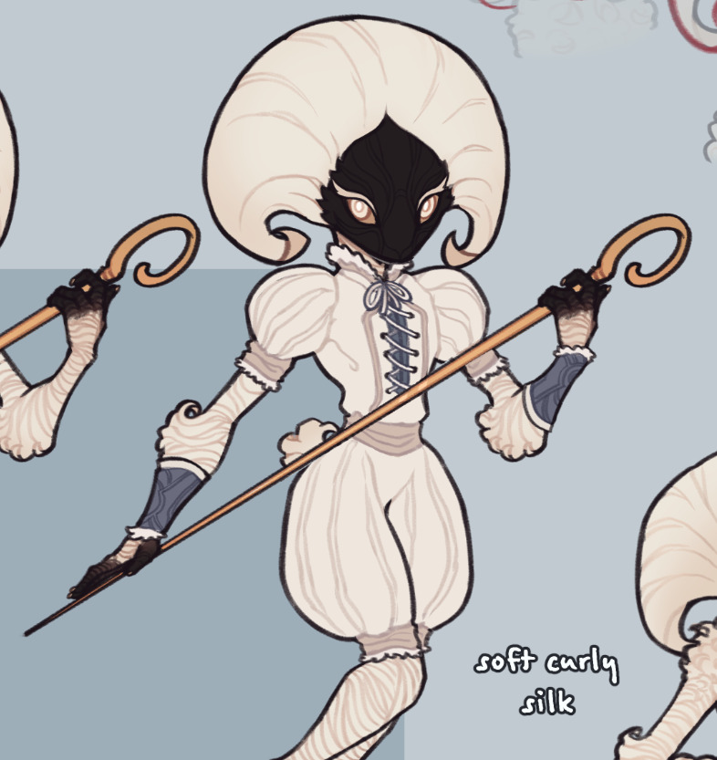 bluegekk0's tweet image. While working on new art I decided to update Lace&apos;s outfit because it was pissing me off. I think the new shape is a big improvement personally, and it&apos;s a bit less annoying to draw