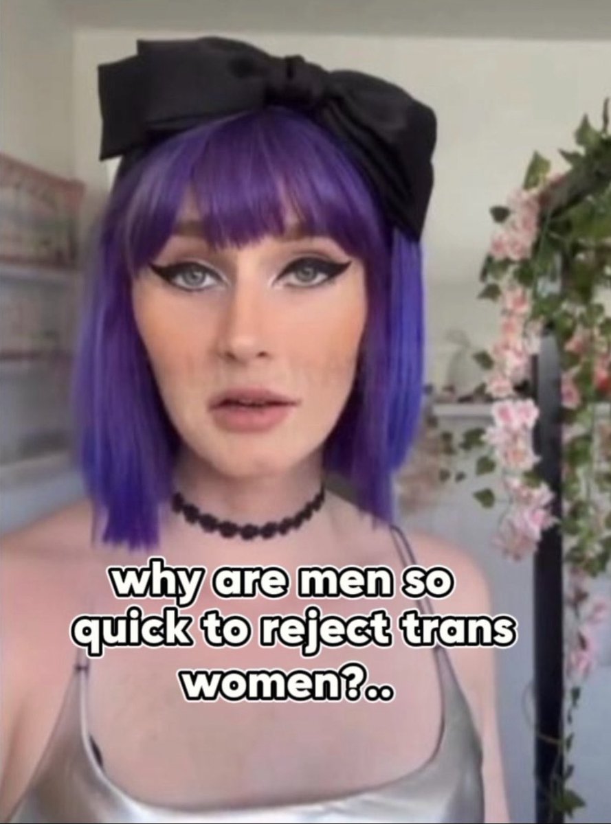 TrumpsHurricane's tweet image. Why are men so quick to reject Trans women ??