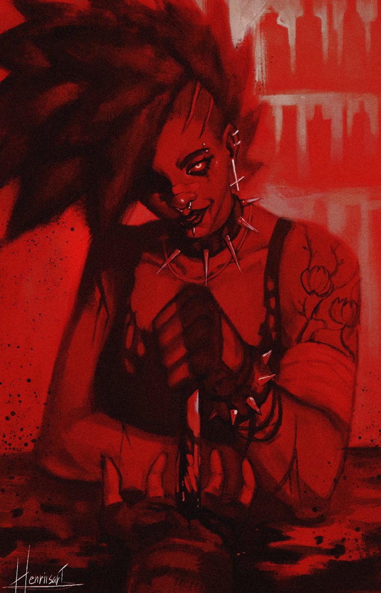 henriisart's tweet image. &quot;Vai um Bloody Mary?&quot; 🩸
#OrdemParanormal #Hexatombe