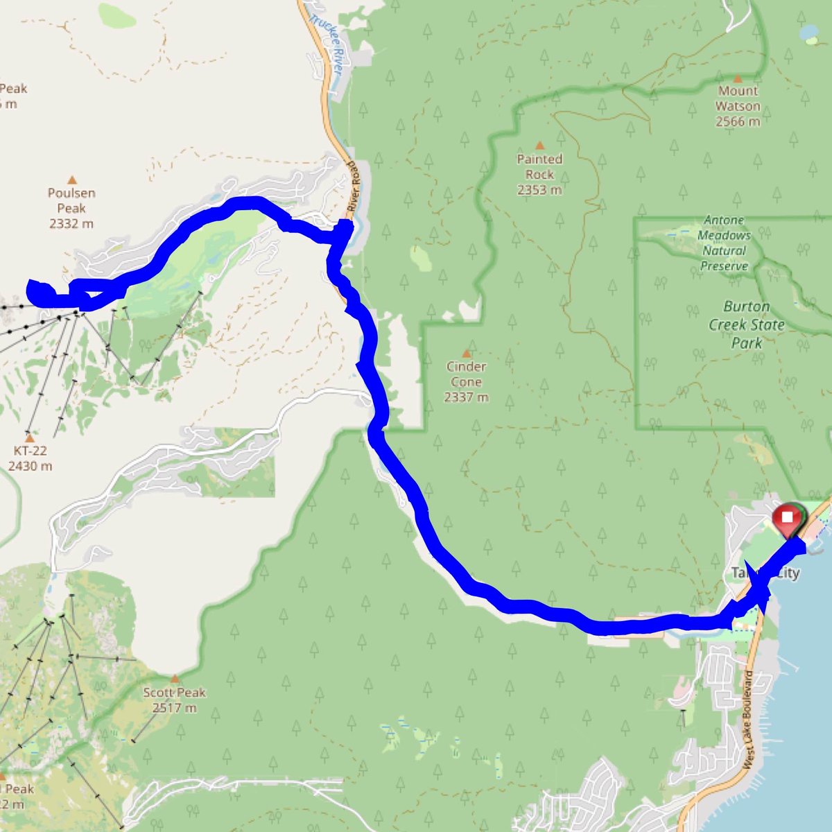 Bike trip with B.iCycle finished: 18.0 mi; 01:42:55; 11.3; 22.0; 2,350 ft; L3