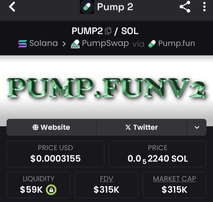 Web4Quant's tweet image. $pump2 is a better version of pumpfun.