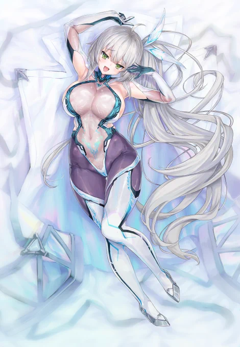 skeb納品しました～ アズールレーン カンザス衣装な Vtuber「りむち」さん ⇒ ご依頼ありがとうございました!