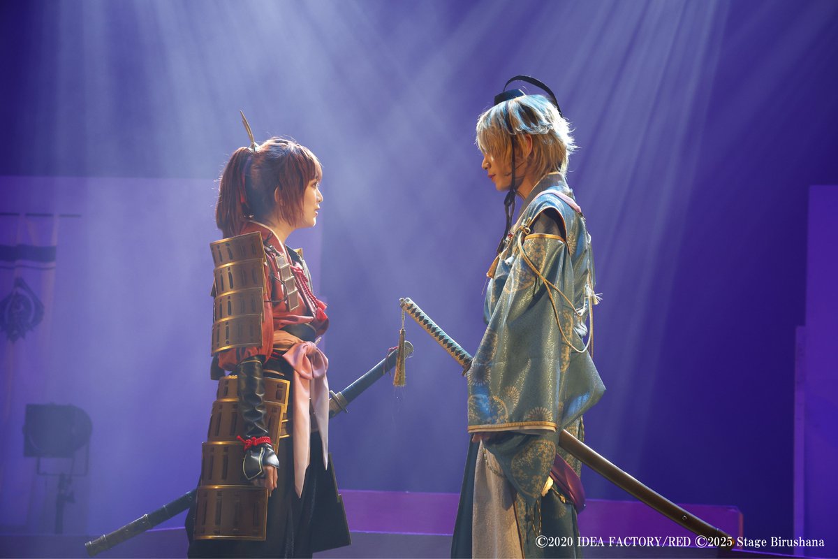 25dgeek's tweet image. 『オフィシャルプレスリリース⚔️』
25dgeek.jp/posts/310100-2

舞台『#ビルシャナ戦姫 ～源平飛花戯曲～』
オフィシャルよりゲネプロレポート＆舞台写真到着✨
#舞台ビルシャナ