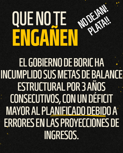 La campaña contra Kast está desatada,la más difundida ,quitará derechos sociales y a pesar que en numerosas declaraciones a dicho que no¿por que el temor? por que urge un ajuste en el gasto fiscal y
¿por que? 
por que éste gobierno de ineptos se gastó y robó más de lo que ingresó