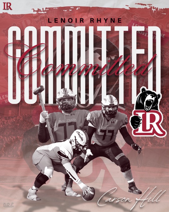 carsonhill77's tweet photo. I'm excited to announce my commitment to play for
@LRBearsFootball.  All glory to God!  Thanks to everyone that has helped me get to this point...my family, my coaches, my teammates and friends. LET'S GO BEARS!
@coachSocha @CoachJLord1 @NickVagnoneLR @Rashad_M_Y @CoachCBowman @andyhepler1 @JRichterNCSA