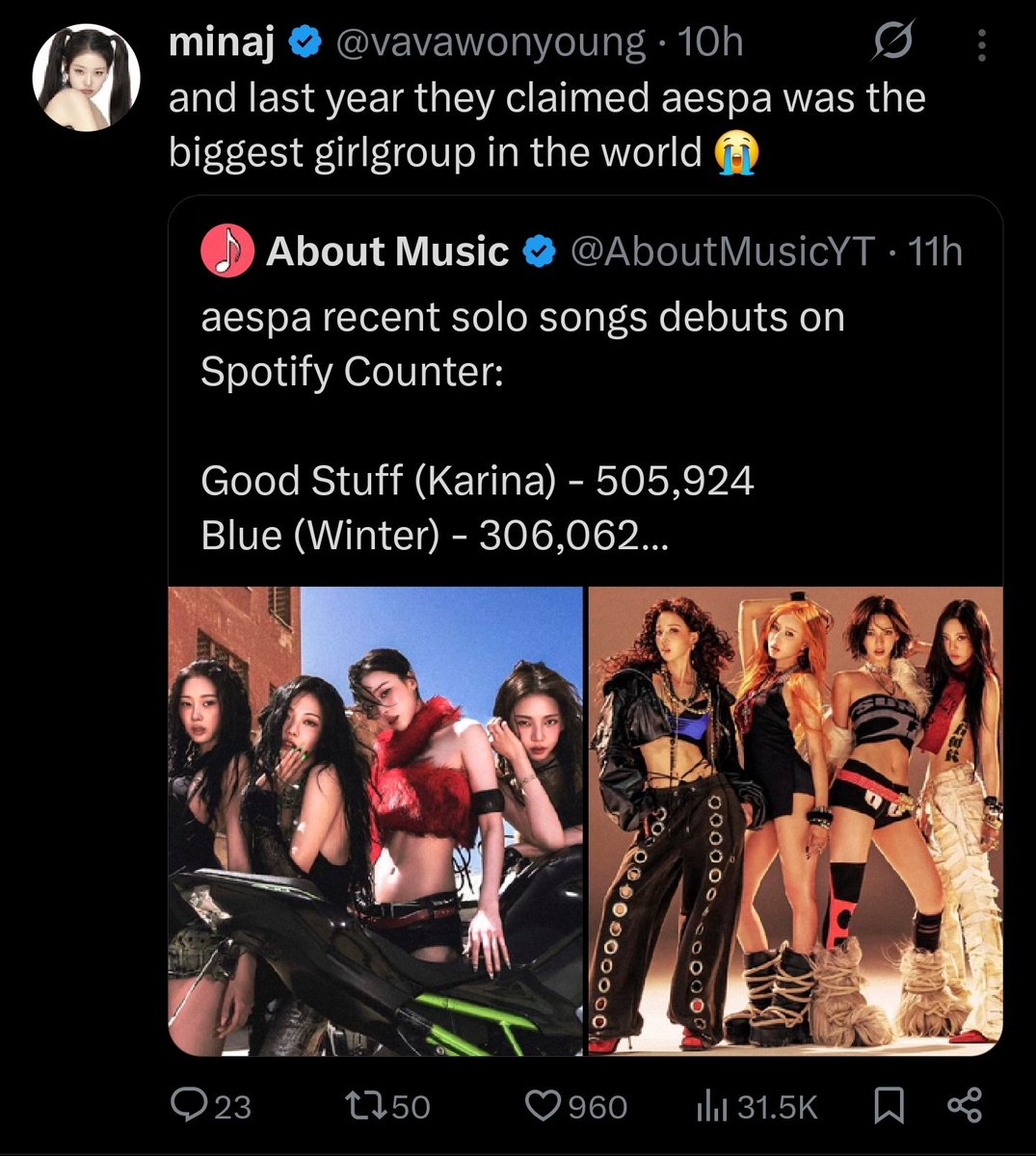 imswerpy's tweet photo. for the love of god mys im BEGGING YOU stop giving this ragebait acc attention their tweets blow up bc of yall 😭 look at their tweets theyre literally a nobody.. just ignore and keep scrolling you dont need to ALWAYS say something back esp when what theyre saying is meaningless https://t.co/vEnsurxYGR