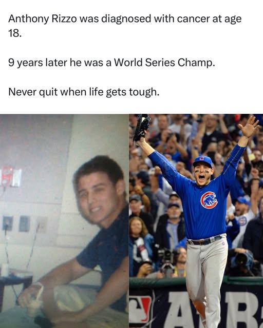 Anthony Rizzo is a perfect example of why you never give up on your dreams.