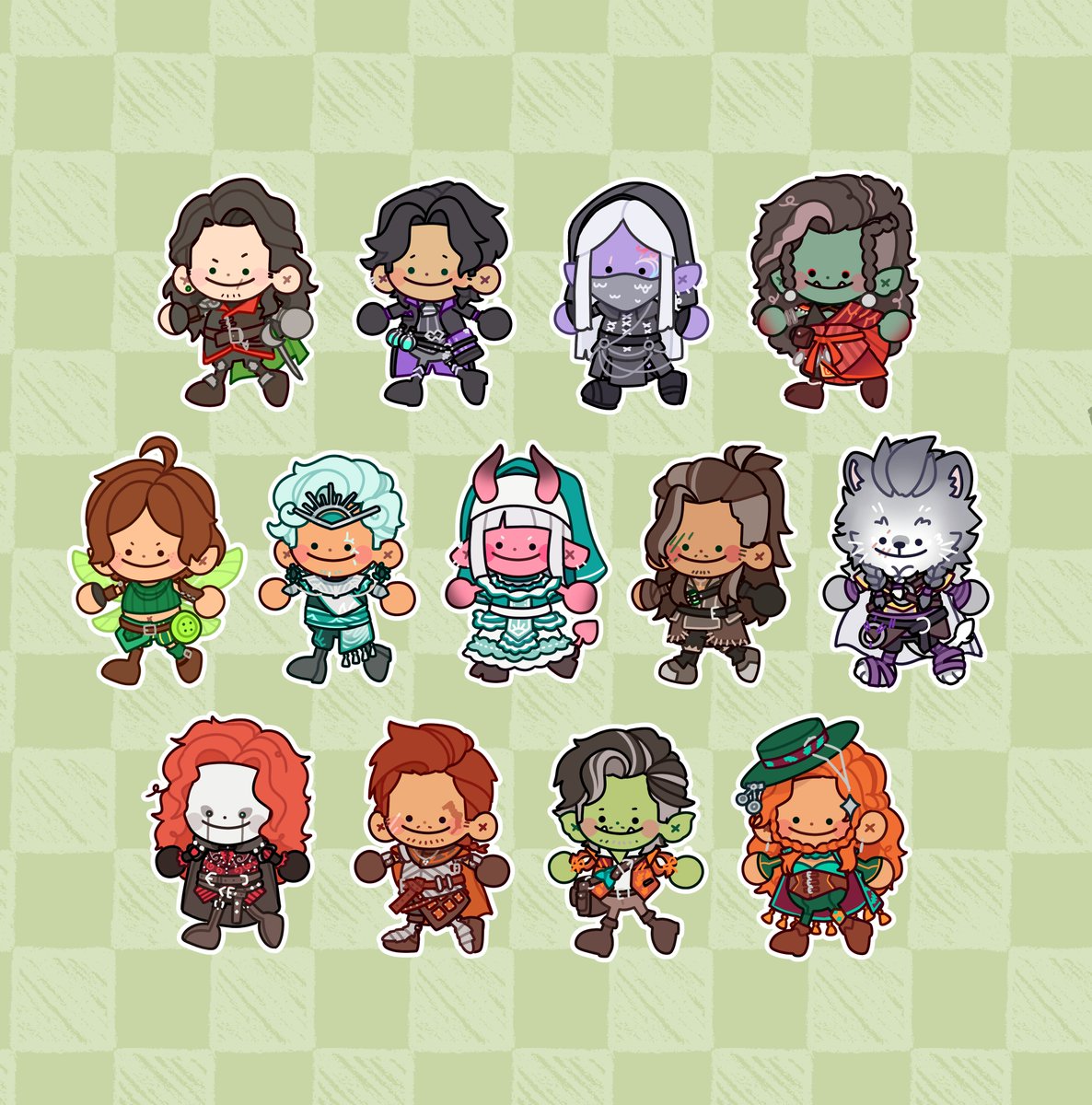 deckthisout's tweet image. my critical campaign 4 little guys!! #criticalrole