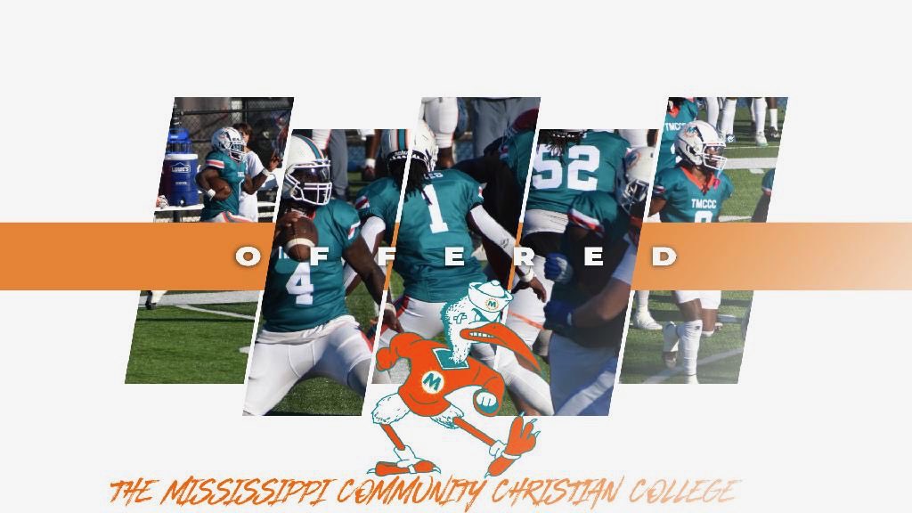 LSparky77's tweet photo. After a great talk with ⁦@CoachMeyer4⁩ I’m blessed to receive a offer from Mississippi Community chrisitan college https://t.co/1jD5saGKKh