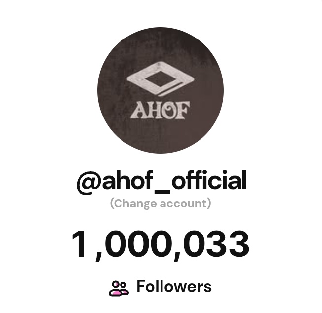 ahofnews's tweet photo. .@AHOF_official officially reached 1M followers on Instagram!

#AHOF #아홉 #ThePassage https://t.co/x6YoItAo6p