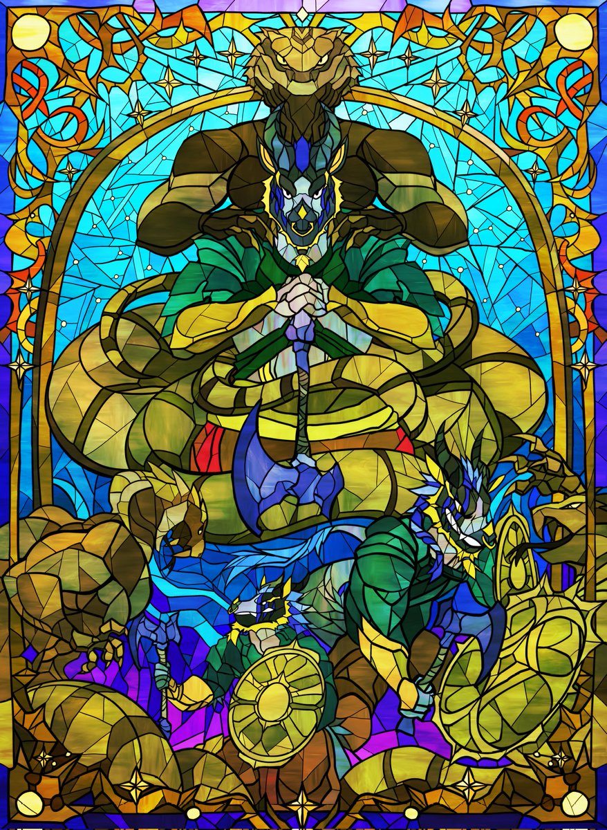 War torn enemies in battle they were 

Now allies amongst an evil world 

Art by <a href="/ALLOSAUREX/">✧✦ＡＬＬＯ✦✧</a>