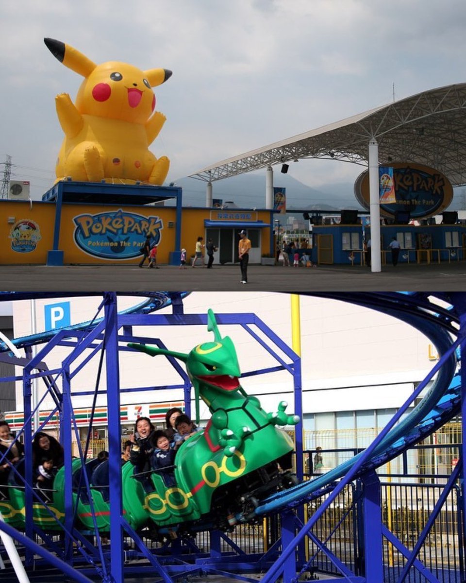 Old photos reveal the first-ever Pokémon theme park in Japan 👀 In