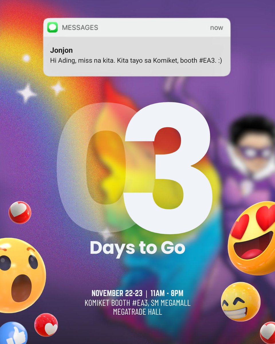Alert the baranGAY! 

3 days na lang, lalarga na ang ganaps sa Paskomiket! Kita-kits mga ses! 💅🔥

#badinggerz #paskomiket2025 #badinggerzatpaskomiket