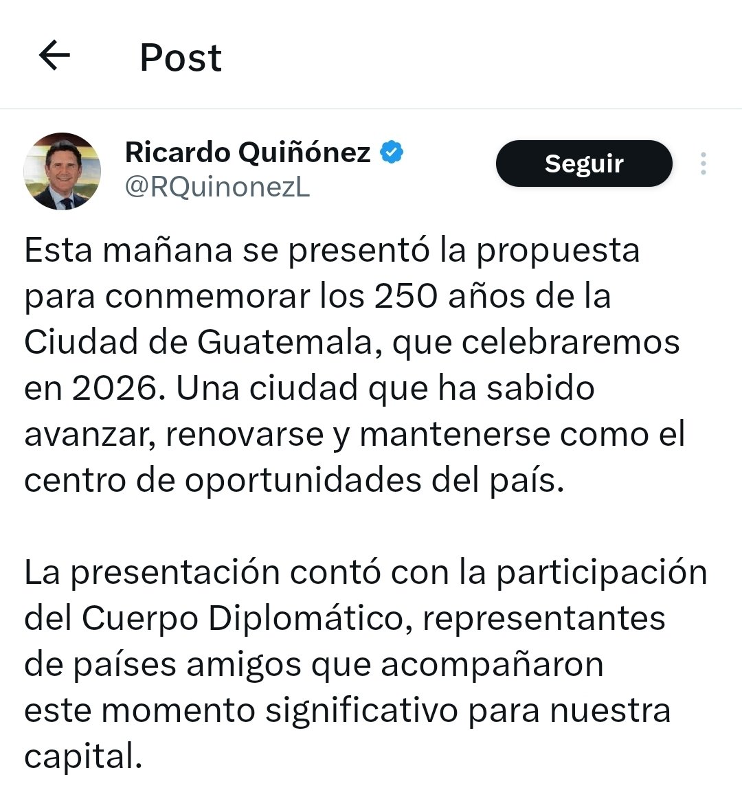 Si. Una ciudad que ha sabido avanzar, renovarse y mantenerse como el centro de oportunidades del país, a pesar de tener al pésimo <a href="/RQuinonezL/">Ricardo Quiñónez</a> como alcalde.
