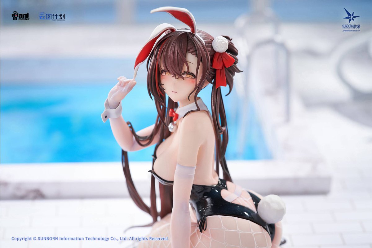 Nin_Nin_Game's tweet image. A stunning beauty lands straight from Neural Cloud! 🐇✨

Jiangyu’s Wet and Sloppy 1/7 figure captures her in a seductive kneeling pose, highlighting every soft detail. Glossy textures and delicate curves bring her charm to life in irresistible detail.
Pre-order now 👉…
