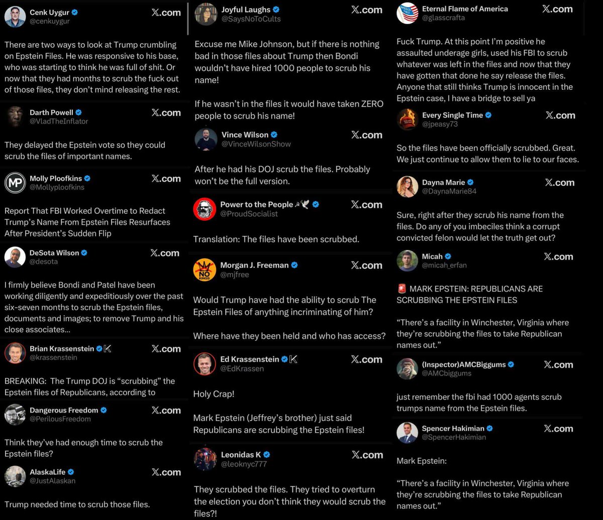 Demonrat influences got their marching orders LOL