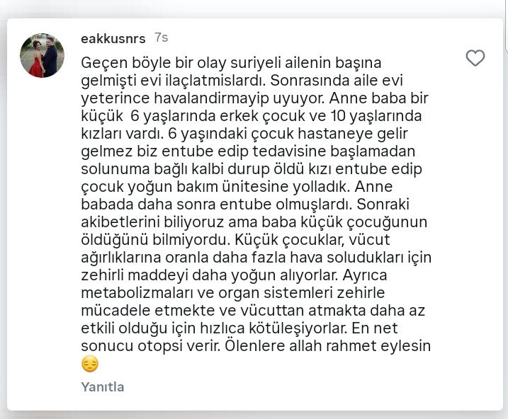 eakkuss's tweet photo. @haskologlu Olay ilk duyulduğunda söylemiştim. Gıda zehirlenmesi bu şekilde olmuyor maalesef, umarım failler cezasını çeker bu kasten adam öldürmek resmen. https://t.co/BDxHFQELf0