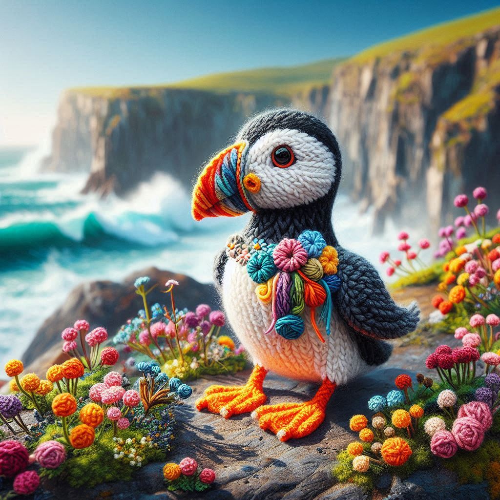 DivetoNextLevel's tweet image. Puffin
AI art. #MicrosoftDesigner