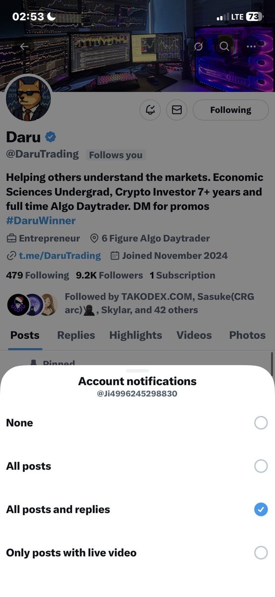 Giving $BNB to some people who show me they have their notifications for my POSTS AND REPLIES

I need people to help boost my replies 😭