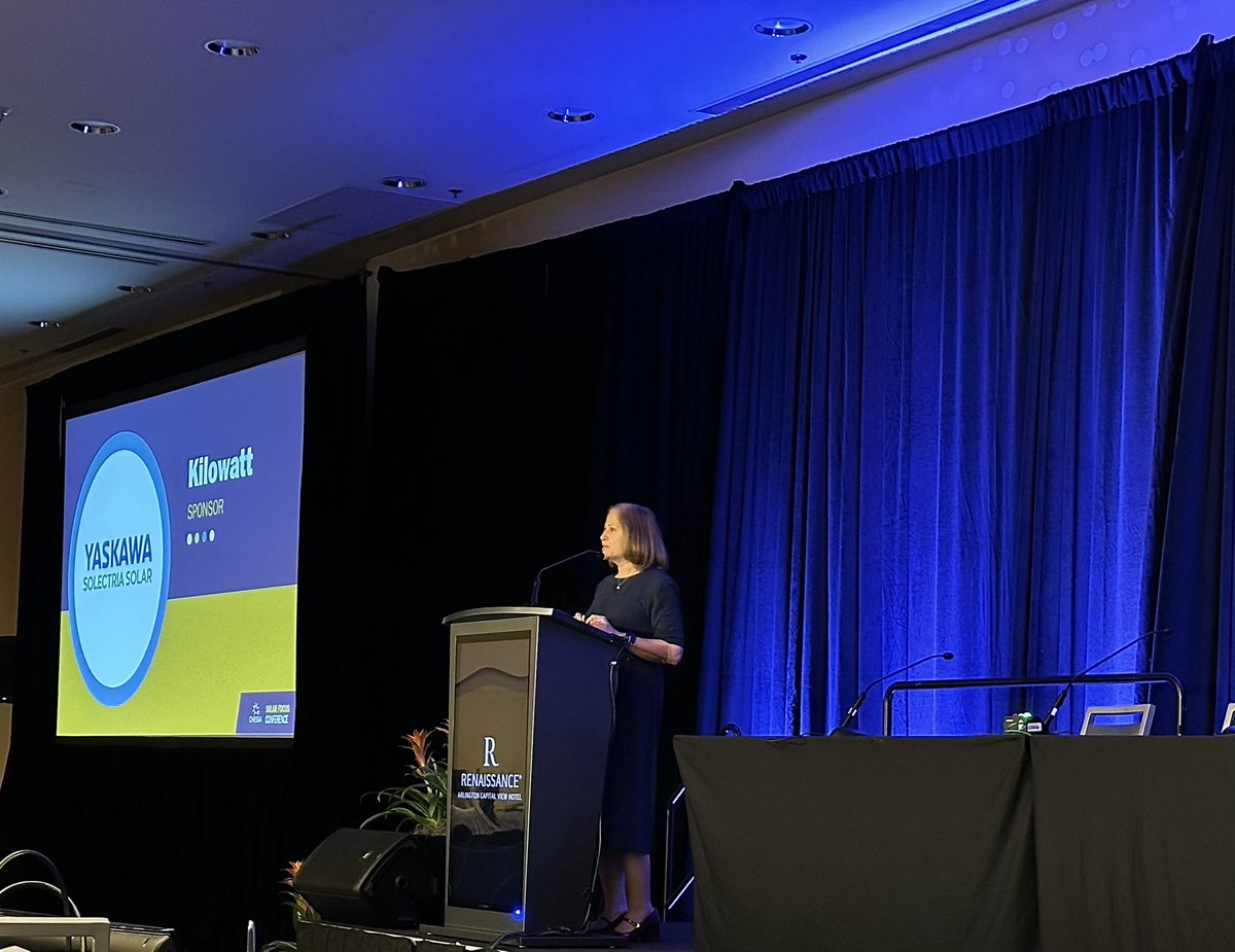 It was great keynoting the Chesapeake Solar &amp; Storage Association's (<a href="/SolarChesapeake/">CHESSA</a>) Annual Conference in Arlington. Our clean energy production &amp; storage landscape will require regulatory, legislative, &amp; market-driven approaches to ensure Virginia remains a national leader.