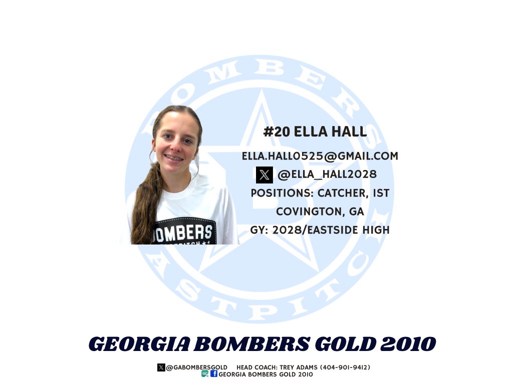 Ella_Hall2028's tweet photo. Schedule Drop for Owl City Showcase!!!
#2028academicathlete
@GaBombersGold @YHC_Softball @BrenauSoftball @BerrySoftball @RUSoftball22 @SUHawksSoftball @GGC_Softball @AgnesScottSB @egscsoftball @UNGSoftball @ccgasoftball https://t.co/iMO3dB1VEE
