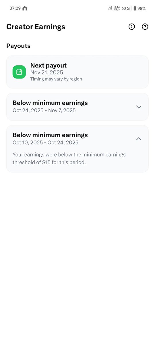 ruchikashyap_'s tweet image. Now , new features are added to the monetization section. It will clear all the doubts, for not getting payout. 

I&apos;m still at Zero. 
#monetization