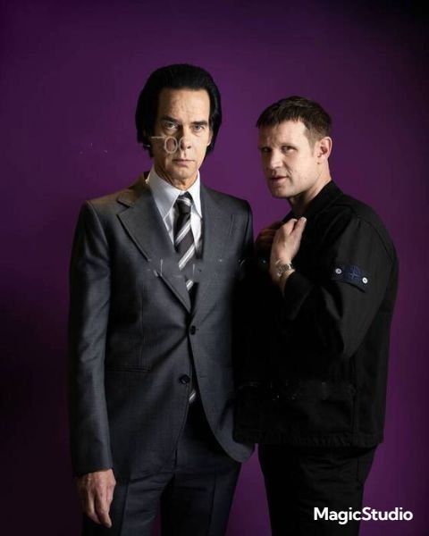 mrsDolowey's tweet image. Nick Cave &amp;amp; Matt Smith. The Death of Bunny Munro #mattsmith #nickcave #HouseOfTheDragon 
Photo by Linda Nylind.