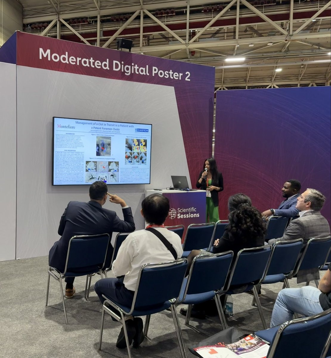 AmritaBalgobind's tweet photo. Very happy to share our case “Management of a Clot in Transit in a Patient with a PFO” at the recent #AHA25 meeting in New Orleans! 🫀

Here we highlight how mechanical thrombectomy served as a lifesaving management strategy in a patient with a CIT and very high stroke risk. https://t.co/U8ty7Gi12k