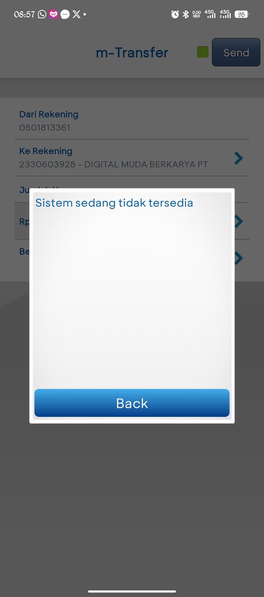 ar_yox's tweet photo. @HaloBCA, mobile banking gangguan kah? https://t.co/vGCff27xRJ