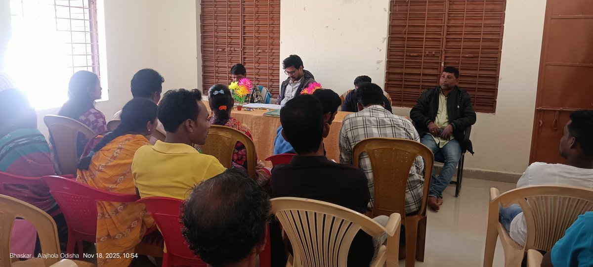 Ameda_GP's tweet photo. Today i.e 18.11.2025 conducteda monthly Panchayat meeting at Ameda Gram Panchayat. https://t.co/Nt3TAtPdQI
