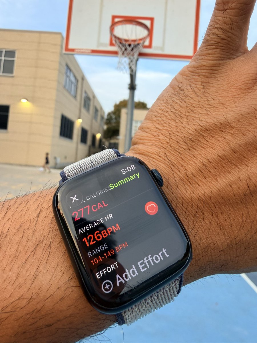 dipeshpatel's tweet image. Parenting hack of the week:

Don’t mull around and be like the other parents at pick up. Sure, your kids want to play on the playground and not go home. 

And if you’re lucky, it may be a beautiful day out. 

Bring a ball and PLAY!! It’s better than meditation. 

And you’ll burn…