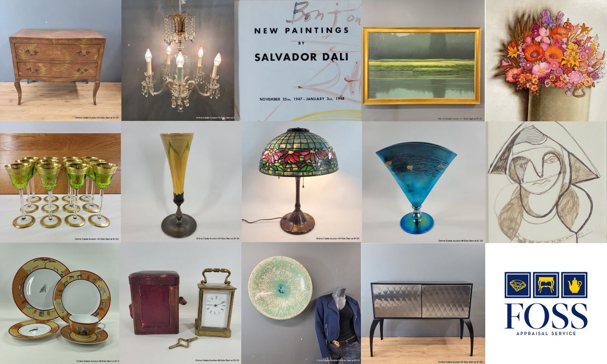FossAppraisal's tweet photo. Seattle Online Estate Auction: Clothing, Handbags, Furniture, Decor - https://t.co/lEJQCB8fE5 https://t.co/ketXXta637