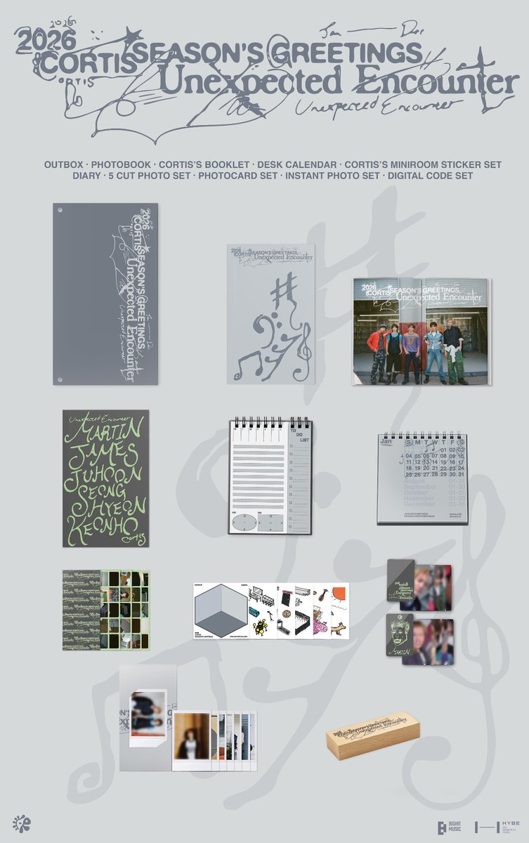 cortis_bighit's tweet image. [Notice] CORTIS &apos;2026 SEASON&apos;S GREETINGS&apos; 출시 안내 (+ENG/JPN/CHN)
weverse.io/cortis/notice/… 

#CORTIS #코르티스 #CORTIS_2026시즌그리팅 #UNEXPECTED_ENCOUNTER