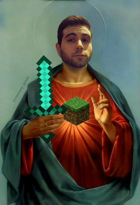 CreamKevinyt's tweet photo. @SquidCraftGames @vegetta777 MI TIO, PADRE, ABUELO Y DIOS https://t.co/5nWOaySeZ1