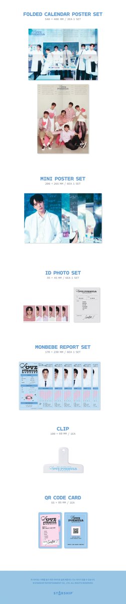 OfficialMONSTAX's tweet image. 📢
2026 MONSTA X
SEASON&apos;S GREETINGS

🧪𝙇𝙊𝙑𝙀 𝙁𝙊𝙍𝙈𝙐𝙇𝘼 𝙈𝙊𝙉𝘽𝙀𝘽𝙀 𝙫𝙚𝙧. 예약판매 안내

🗓 예약 판매 오픈
251119 (WED) 11AM - (KST)
🗓 발매 일정
251226 (FRI) (KST)

#몬스타엑스 #MONSTAX #MONSTA_X
#2026시즌그리팅 #LOVEFORMULAMONBEBE

Berriz 👉🏻 bit.ly/3M9VhfN…