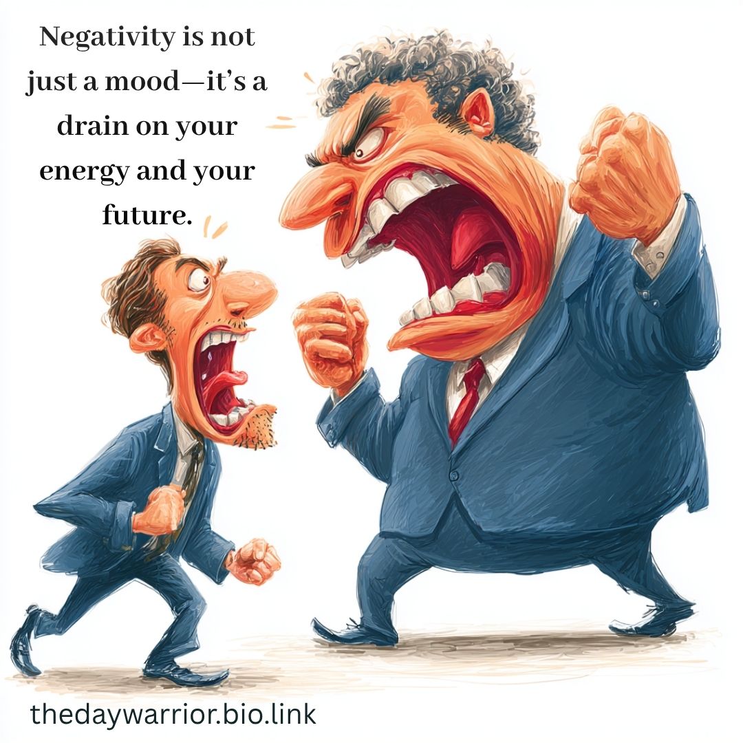 's tweet image. Absolutely.

Negativity is not just a mood—it’s a drain on your energy and your future.

Every minute spent arguing with someone committed to staying stuck is a minute stolen from your mission, your family, and your growth.

Protect your attention like it’s scarce.
Because it is.
