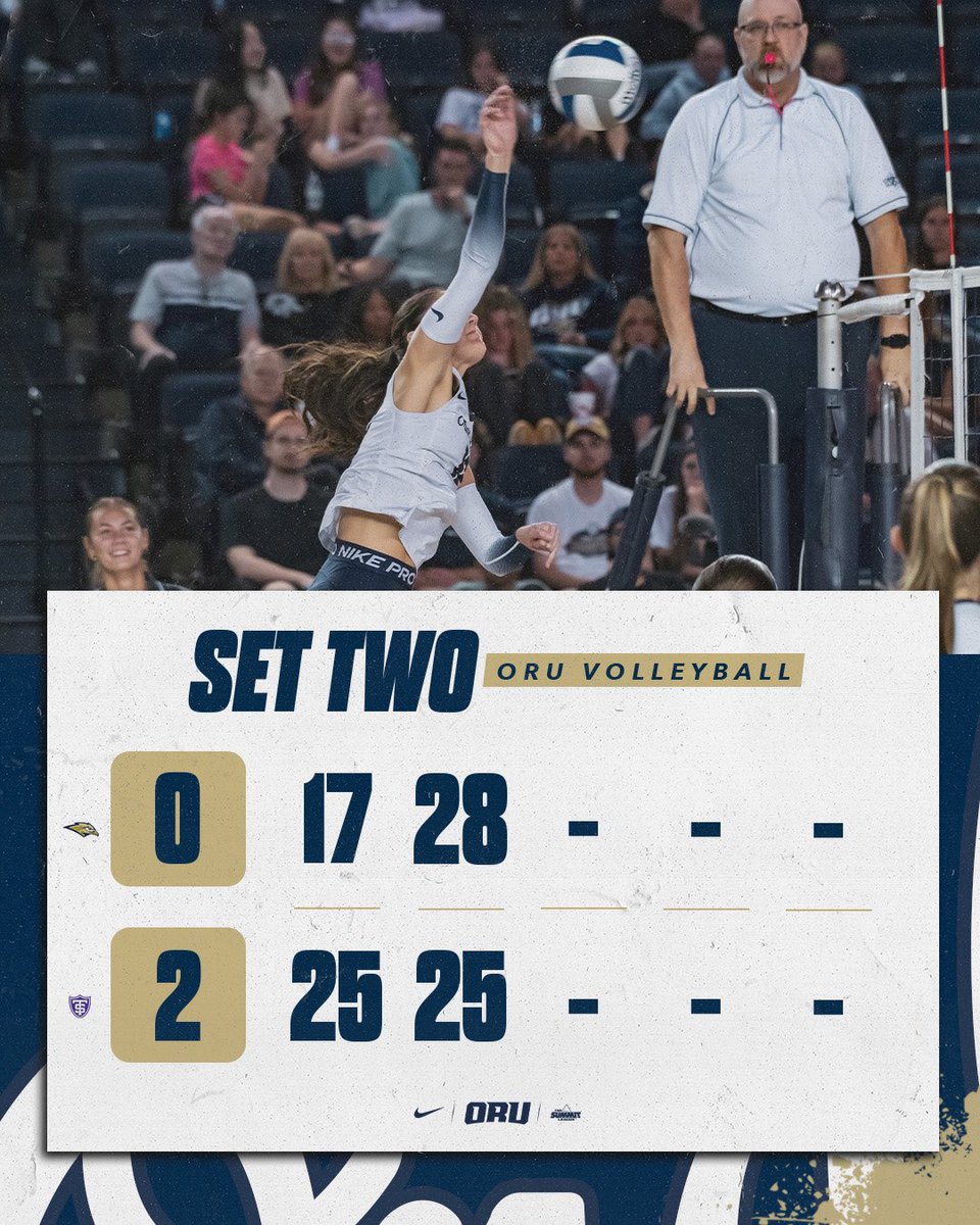 Two down.

#ORUVB 0, Tommies 2