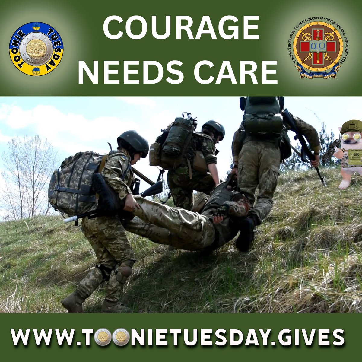 toonie_tuesday's tweet image. 🛟 Frontline-Lifeline 🛟

$ 5,668 ✅ - $ 12,000 🎯– $50 and you’re part of the ride!

Courage Needs Care – They fight for freedom—let’s fight for their survival.