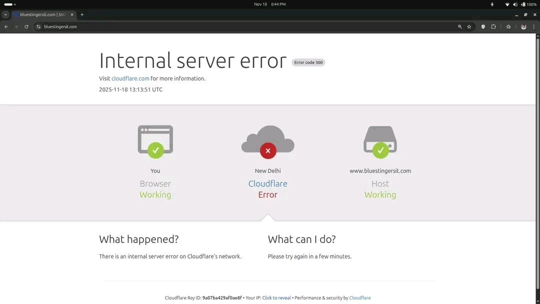 TheExploitLab's tweet image. What is this #Cloudflare
I trust you for your speed and no error
almost all sites are not working which are hosted on cloudflare fix it as soon as possible